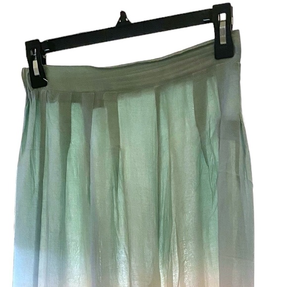 Love Culture 100% RAYON Wide Leg Pants Pull-On Loose Flowy Soft Pastels … - Picture 10 of 11
